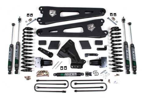 20-21 F-350 Dually 4 Inch Radius Arm Lift Kit Fox Adventure Shocks Gas Zone Offroad