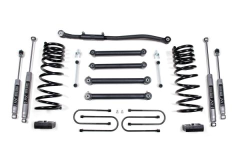 3 Inch Lift Kit Dodge Ram 2500 03-13 & 3500 03-12 4WD Gas 3.5 Inch Axle Fox 2.0 Performance Shocks