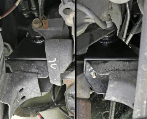 Heavy Duty Motor Mount Kit 87-06 Wrangler YJ TJ/LJ (4.0L only) Includes Hardware RockJock 4x4