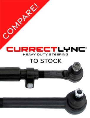 Currectlync Modular Extreme Duty Steering System Right Hand Drive 07-18 Wrangler JK Bolt-On 1 5/8 Inch Diameter Tie Rod/Drag Link Heavy Duty Steering Stabilizer Shock Mounting Kit RockJock 4x4