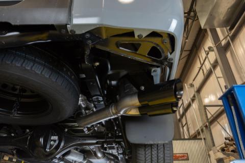 Cat-Back Exhaust System 14-21 Split Side Dual Exit 2.5 in Intermediate And 3 in Tail Pipe Race Pro Mufflers/Hardware Incl Tip Incl Pypes Exhaust