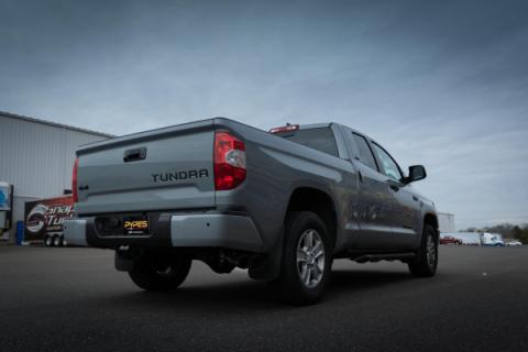 Cat-Back Exhaust System 14-21 Split Side Dual Exit 2.5 in Intermediate And 3 in Tail Pipe Violator Mufflers/Hardware Incl Tip Incl Pypes Exhaust