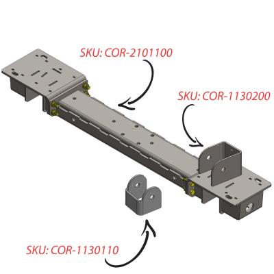 Jeep Cherokee 3-Link Upper Bracket 1984-2001, XJ Clayton Off Road