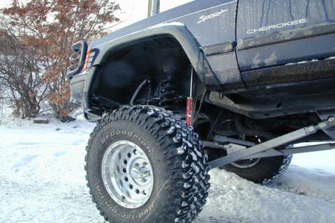 Jeep Cherokee 6.5 Inch Long Arm Lift Kit W/Rear Coil Conversion 84-01 XJ Clayton Off Road