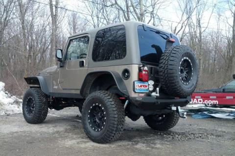 Jeep Wrangler 4.0 Inch Pro Series 3 Link Long Arm Lift Kit 1997-2006 TJ Clayton Off Road