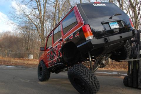 Jeep Cherokee Rear Long Arm Coil Conversion Kit 1984-2001 XJ Clayton Off Road