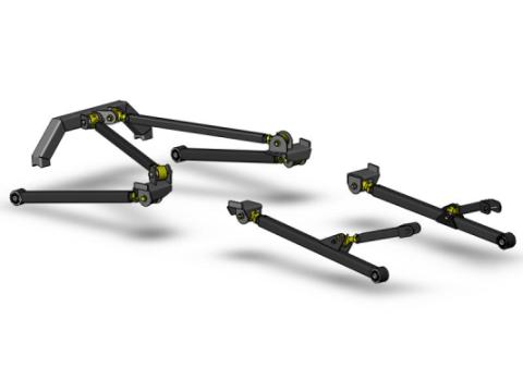 Jeep Wrangler Long Arm Upgrade Kit 2004-2006 LJ Clayton Off Road