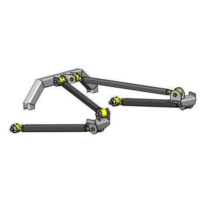 Jeep Wrangler Pro Series Rear Long Arm Upgrade Kit 2004-2006 LJ Clayton Off Road