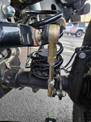 Jeep Wrangler Adjustable Front Sway Bar End Links 18 and Up JL/Gladiator Clayton Off Road