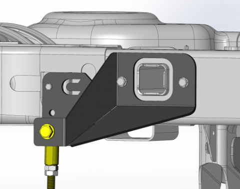 Jeep Gladiator Rear Sway Bar Bracket 2020+, JT Clayton Off Road