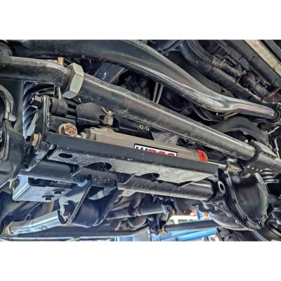 Currectlync Wrangler JK High Steer Kit For Ram Assist. Incl. Knuckles Drag Link Tie Rod Jeep JL/JT Trac Bar Trac Bar Reloc/Ram Mount Tie Rod Clamp RockJock 4x4