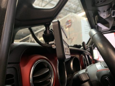 CMM A-Pillar 1 Inch Ball Mount Solution - Jeep 2018-2024 Wrangler JL; 2018-2024 Gladiator sPOD