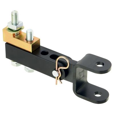 Tow Bar Mounting Kit 97-06 Wrangler TJ/LJ Front Bolt-On Includes Mounting Hardware Works w/Stock/And Most Aftermarket Bumpers For Use w/ CE-9033F RockJock 4x4