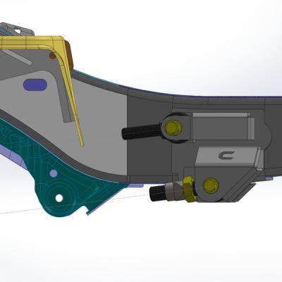 2020-Present Jeep Gladiator JT Rear Long Arm Frame Brackets Clayton Off Road