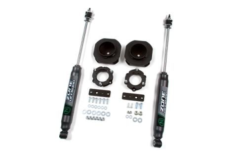 07-14 Toyota FJ Cruiser 2.5 Inch Kit No Shocks Zone Offroad