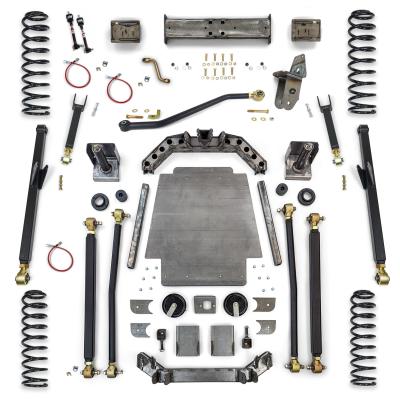 Jeep Cherokee 6.5 Inch Long Arm Lift Kit W/Rear Coil Conversion 84-01 XJ Clayton Off Road
