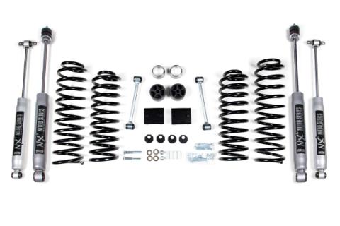 2 Inch Lift Kit Coil Spring Jeep Wrangler JK 12-18 4-Door Fox 2.0 Performance Shocks