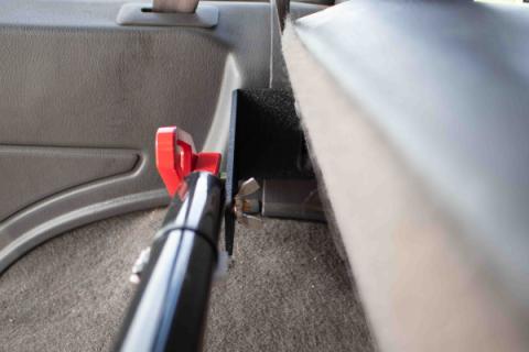 1984-2001 Jeep Cherokee XJ Rear Seat Hi-Lift Jack Mount Fishbone Offroad