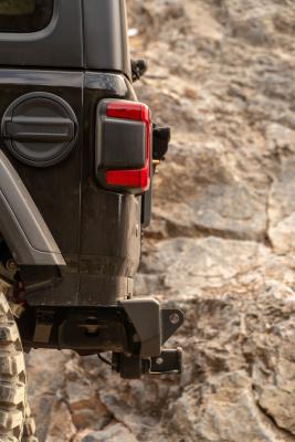 Jeep JL Sentinel Rear Bumper - Black Powder Coat Artec Industries