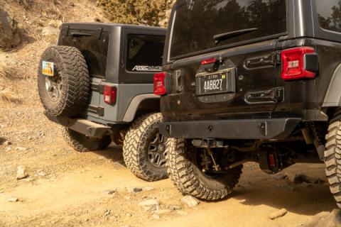 Jeep JL Sentinel Rear Bumper - Black Powder Coat Artec Industries