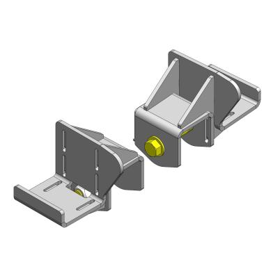 Jeep Front Long Arm Frame Brackets 2018+ JL/JT Clayton Off Road