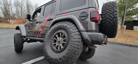 Jeep Wrangler Adjustable Rear Track Bar 18 and Up JL Clayton Off Road