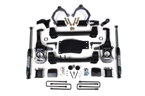 19-24 Chevy/GM Trail Boss / AT4 1500 4WD 4 Inch Lift Kit With FOX Shocks Zone Offroad