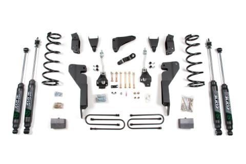 05-07 RAM 2500 Powerwagon 4WD 4 Inch Lift Kit With Nitro Shocks Zone Offroad