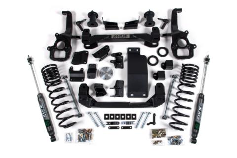 19-23  RAM 1500 Rebel/OffRoad 4WD 4 Inch Front 5 Inch Rear Lift Kit Fox Adventure Shocks		 Zone Offroad
