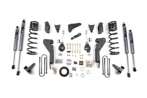 03-07 Dodge RAM 2500 8 Inch Lift Kit With 3.5 Inch Axle Diesel Fox Shocks Zone Offroad