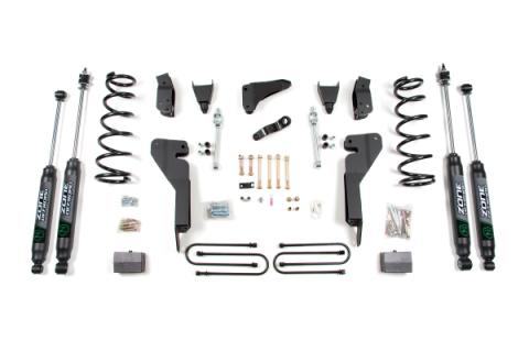 09-12 Dodge RAM 2500 6 Inch Lift Kit With 4 Inch Axle Gas With Nitro Shocks Zone Offroad