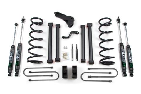 03-07 Dodge RAM 2500/3500 5.0 Inch Coil Spring LIft Kit With Nitro Shocks Zone Offroad