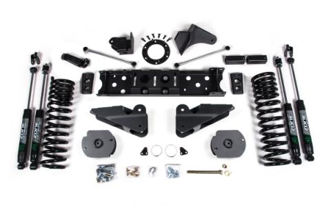 19-24 RAM 2500 4.5 Inch Radius Arm Bracket Diesel 6-Bolt T-Case Adventure Shocks Zone Offroad