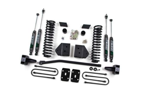 11-16 Ford F-250/F-350 Super Duty 4 Inch Lift Kit With Overload Gas With Nitro Shocks Zone Offroad
