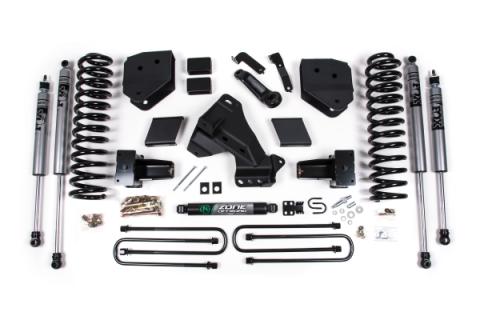 20-22 Ford F-250/F-350 Super Duty 5 Inch Lift Kit Fox Adventure Shocks Diesel Zone Offroad