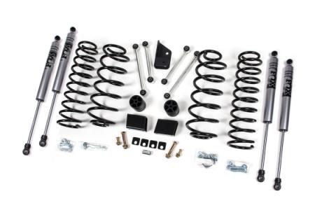 18-24 Jeep Wrangler JL 2 Door 3 Inch Lift Kit  With Fox Adventure Shocks Zone Offroad