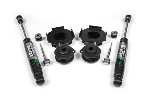 10-23 Toyota 4Runner 3 Inch Suspension Lift Kit 1.5 Inch Rear Coil Spacer Front Nitro Shocks Rear Zone Offroad