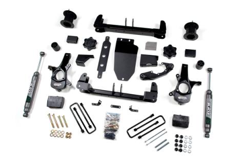 14-18 Silverado/Sierra 1500 4WD 4.5 Inch Cast Steel Arms With Nitro Shocks Zone Offroad