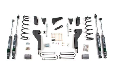 09-13 Dodge RAM 2500/3500 6 Inch Lift With 3.5 Inch Axle Diesel Block With Nitro Shocks Zone Offroad