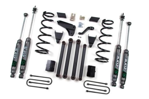10-12 Dodge RAM 2500/3500 5.0 Inch Coil Spring Lift Kit With Nitro Shocks Zone Offroad