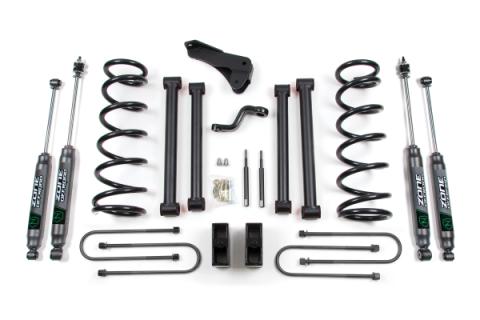 09 Dodge RAM 2500/3500 5.0 Inch Lift Kit With Nitro Shocks Zone Offroad