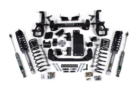 20-23 RAM 1500 4WD 6 Inch Front 5 Inch Rear Lift Kit With OE 22in Wheels Fox Shocks Zone Offroad