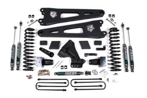 20-21 F-350 Dually 6 Inch Radius Arm Lift Kit Fox Adventure Shocks Diesel Zone Offroad