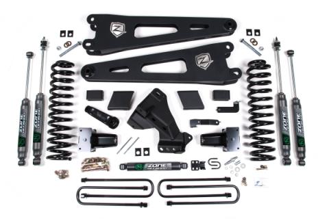 20-21 F-350 Dually 4 Inch Radius Arm Lift Kit Fox Adventure Shocks Gas Zone Offroad