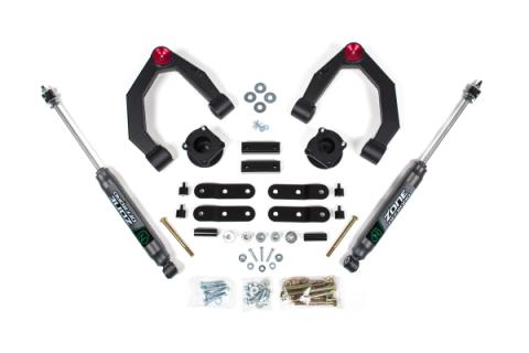 07-21 Toyota Tundra 4WD 3.5 Inch Adventure Series Lift Kit, 1 Inch Rear Lift, Shackle - Nitro Loaded Struts, Nitro Shocks Zone Offroad
