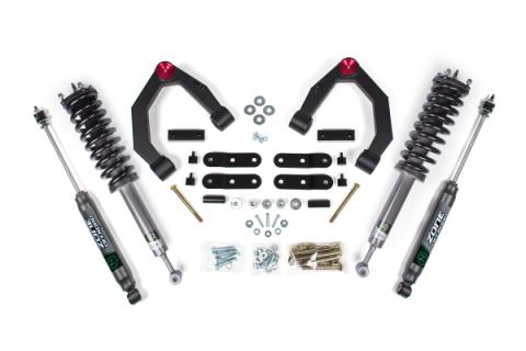 07-21 Toyota Tundra 4WD 3.5 Inch Adventure Series Lift Kit, 1 Inch Rear Lift, Shackle - Nitro Loaded Struts, Nitro Shocks Zone Offroad