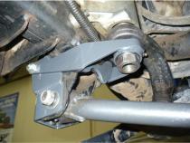 JK Front Track Bar Brace and Sector Shaft Brace Kit 07-18 Wrangler JK/JKU Synergy MFG