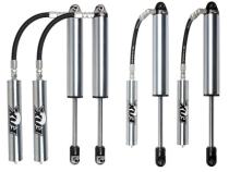 Fox 2.5 Inch Dia. Remote Reservoir Front/Rear Shock Package Synergy MFG
