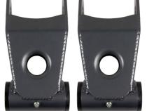 Ram 1 Inch Rear Lift Shackles 03-13 Dodge Ram 1500/2500/3500 4X4 Synergy MFG