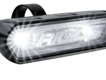 28 Inch LED Light Bar Rear Facing 27 Mode 5 Color Tube Mount Chase Series RIGID